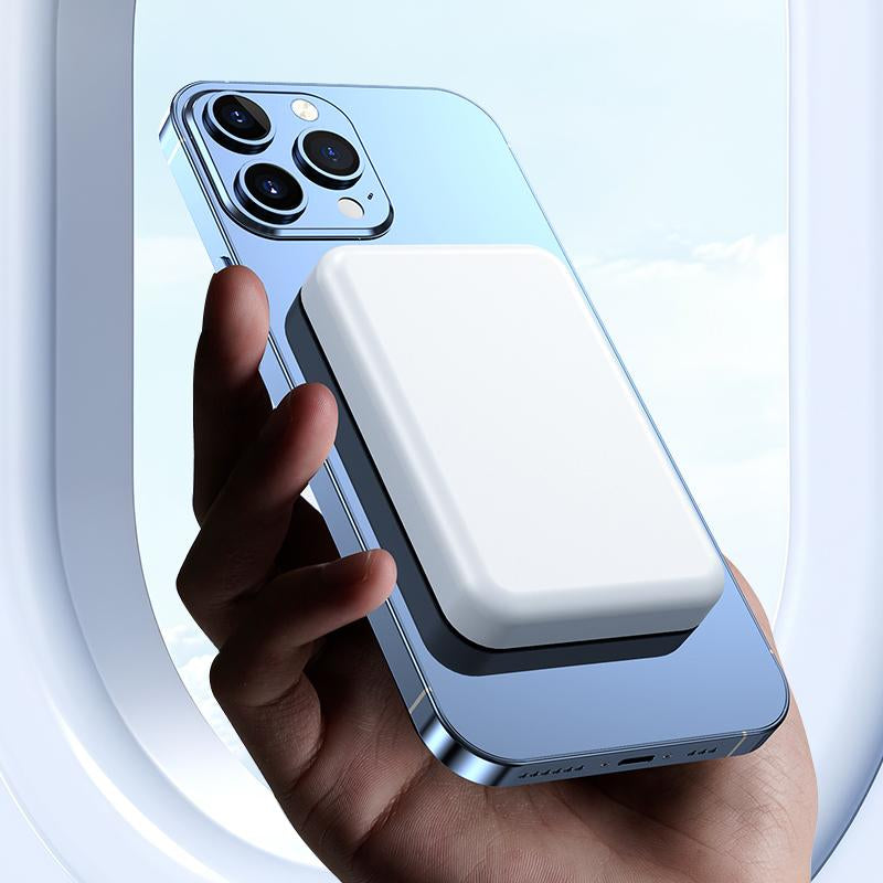 5000Mah Magnetic Power Bank, Wireless Portable Charger, Fast Charging Magsafe Battery Pack for Iphone 17/16/15/14/13/12/Plus/Pro Max, Compact Device Smartphone Chargeable
