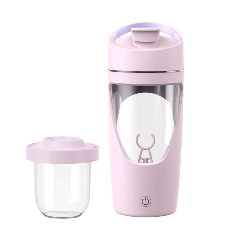 700Ml New USB Electric Protein Shaker Bottle Portable Rechargeable Blender Cup Multipurpose 650Ml Mixing Cups for Fitness