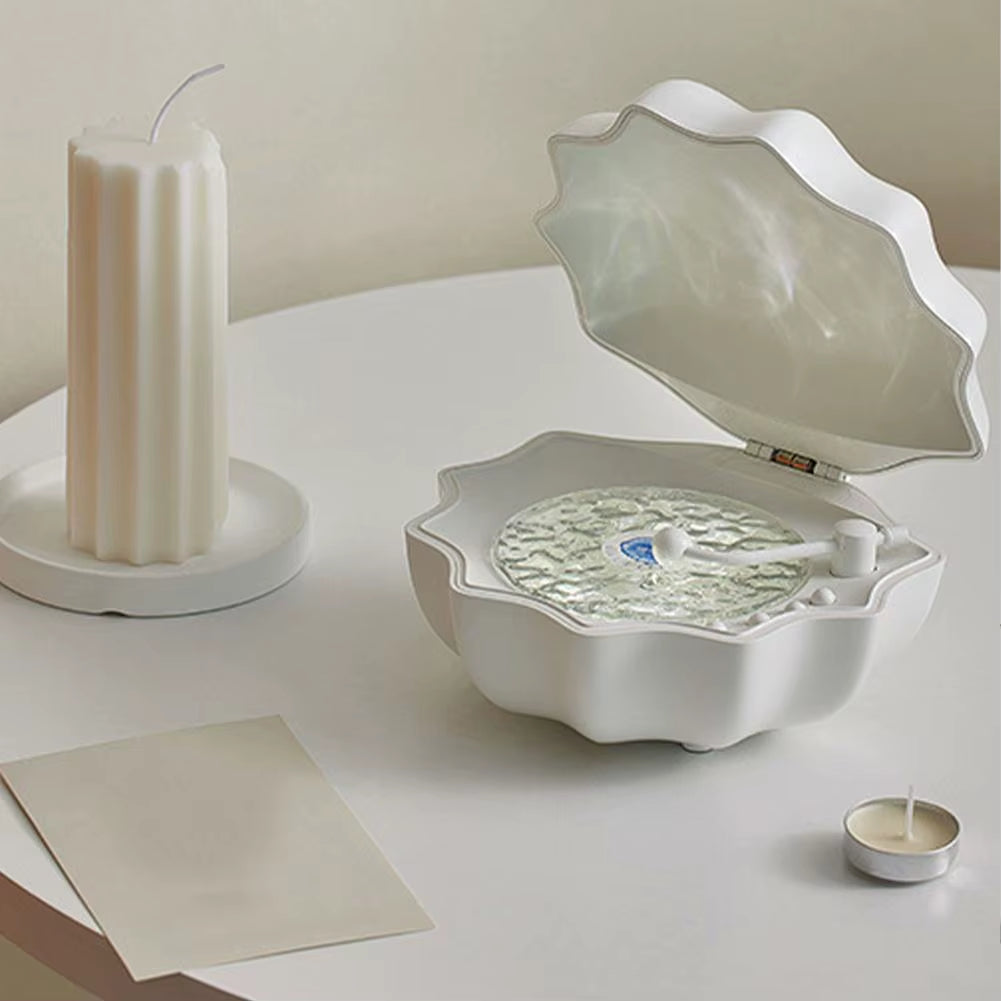 Shell Light Speaker Wireless Bluetooth 7 Color Effect 360 Degree Surround Light 7 Types of White Noise Creative Gift