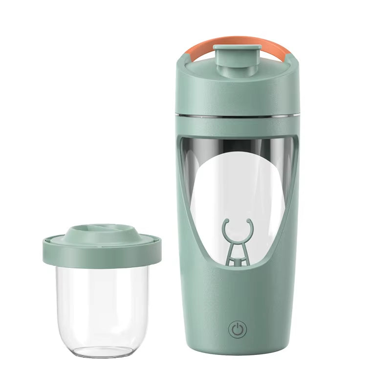 700Ml New USB Electric Protein Shaker Bottle Portable Rechargeable Blender Cup Multipurpose 650Ml Mixing Cups for Fitness