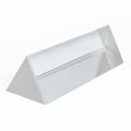 25X25X80Mm Triangular Prism BK7 Optical Prisms Glass Physics Teaching Refracted Light Spectrum Rainbow Children Students Present